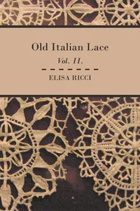 Old Italian Lace - Vol. II._cover