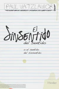 El sinsentido del sentido_cover