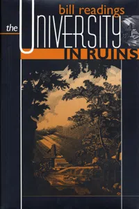 The University in Ruins_cover