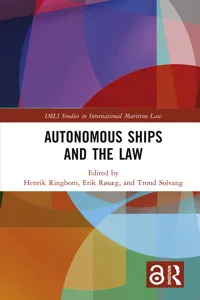 Autonomous Ships and the Law_cover