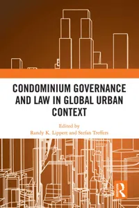 Condominium Governance and Law in Global Urban Context_cover
