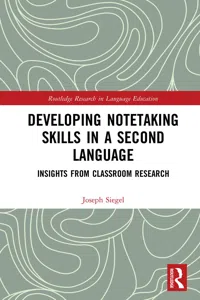 Developing Notetaking Skills in a Second Language_cover