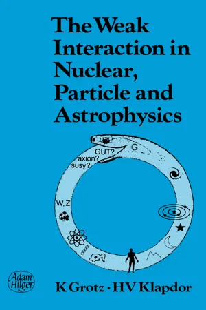 The Weak Interaction in Nuclear, Particle, and Astrophysics