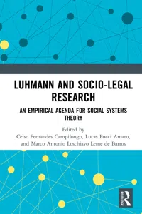 Luhmann and Socio-Legal Research_cover