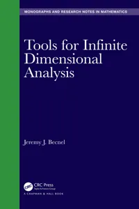 Tools for Infinite Dimensional Analysis_cover