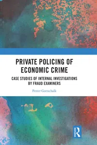 Private Policing of Economic Crime_cover