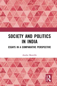 Society and Politics in India_cover