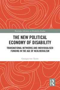 The New Political Economy of Disability_cover