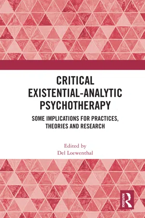 Critical Existential-Analytic Psychotherapy