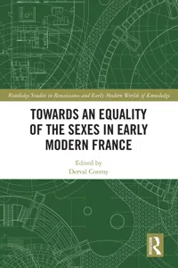 Towards an Equality of the Sexes in Early Modern France_cover