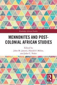 Mennonites and Post-Colonial African Studies_cover