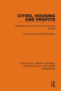 Cities, Housing and Profits_cover
