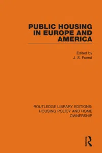 Public Housing in Europe and America_cover