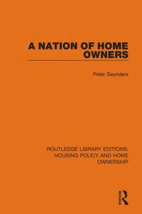 A Nation of Home Owners_cover