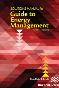 Solutions Manual for the Guide to Energy Management_cover