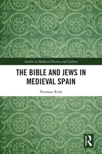The Bible and Jews in Medieval Spain_cover