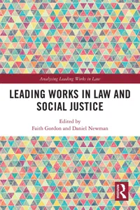 Leading Works in Law and Social Justice_cover