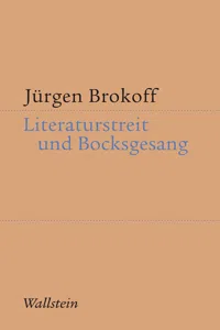 Literaturstreit und Bocksgesang_cover