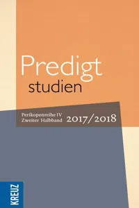 Predigtstudien 17/18_cover