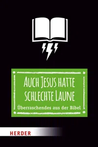 Auch Jesus hatte schlechte Laune_cover