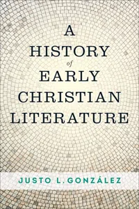 A History of Early Christian Literature_cover