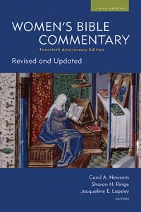 Women's Bible Commentary, Third Edition_cover