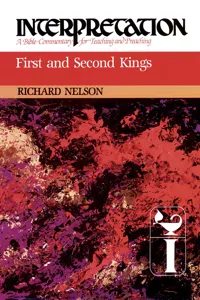 First and Second Kings_cover