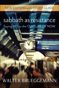 Sabbath as Resistance, New Edition with Study Guide_cover