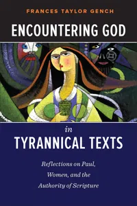 Encountering God in Tyrannical Texts_cover