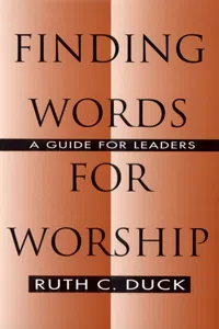 Finding Words for Worship_cover