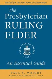 The Presbyterian Ruling Elder_cover