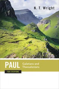 Paul for Everyone: Galatians and Thessalonians_cover