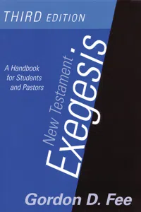 New Testament Exegesis, Third Edition_cover