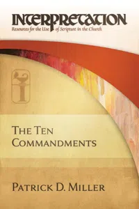 The Ten Commandments_cover