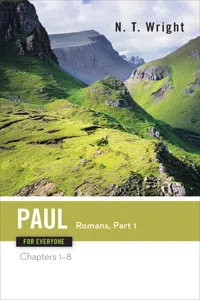 Paul for Everyone: Romans, Part One_cover