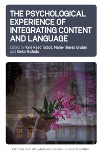 The Psychological Experience of Integrating Content and Language_cover