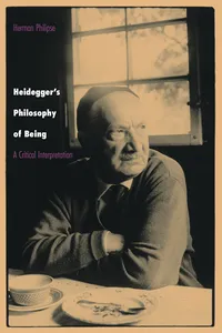 Heidegger's Philosophy of Being_cover