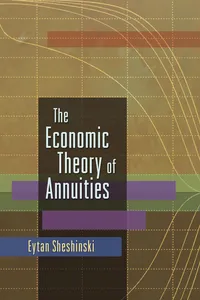 The Economic Theory of Annuities_cover