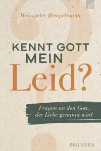 Kennt Gott mein Leid?_cover