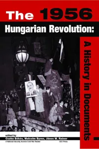 The 1956 Hungarian Revolution_cover