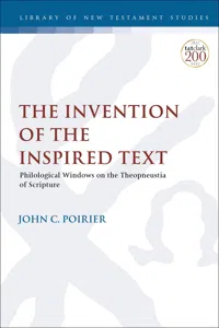 The Invention of the Inspired Text_cover