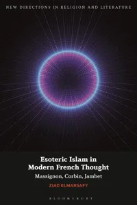 Esoteric Islam in Modern French Thought_cover