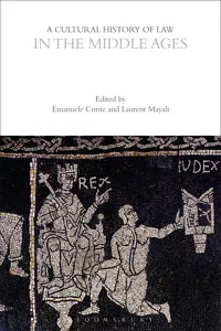 A Cultural History of Law in the Middle Ages_cover