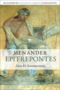 Menander: Epitrepontes_cover