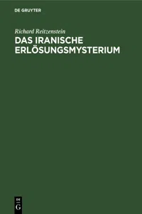 Das iranische Erlösungsmysterium_cover