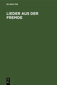 Lieder aus der Fremde_cover