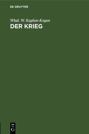 Der Krieg