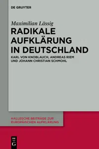 Radikale Aufklärung in Deutschland_cover