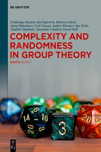 Complexity and Randomness in Group Theory_cover