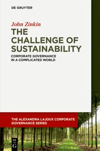 The Challenge of Sustainability_cover